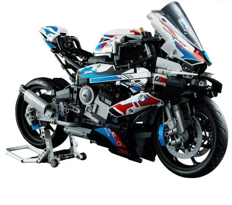 Constrói uma M1000RR - Blocos de Construção, Desafio de Montagem, Modelo de Coleção Constrói uma M1000RR - Blocos de Construção, Desafio de Montagem, Modelo de Coleção